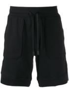Boss Hugo Boss Printed Logo Running Shorts - Black