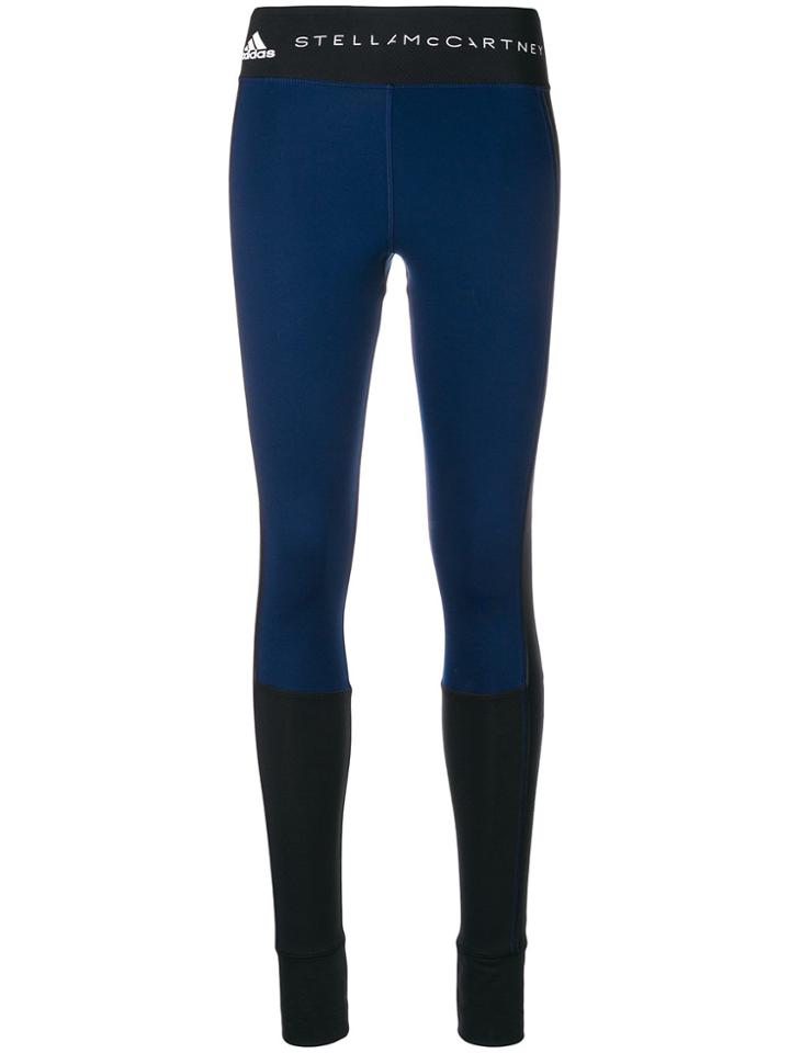 Adidas By Stella Mccartney Yoga Compression Tights - Blue