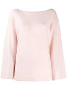 3.1 Phillip Lim Long Sleeve Sweater - Pink