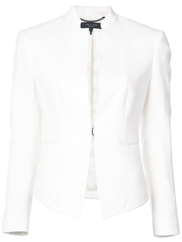 Rag & Bone Concealed Fastened Jacket - White