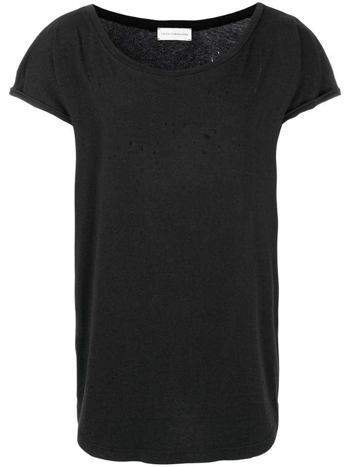 Faith Connexion Plain T-shirt - Black