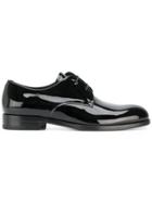 Z Zegna Lace-up Derby Shoes - Black