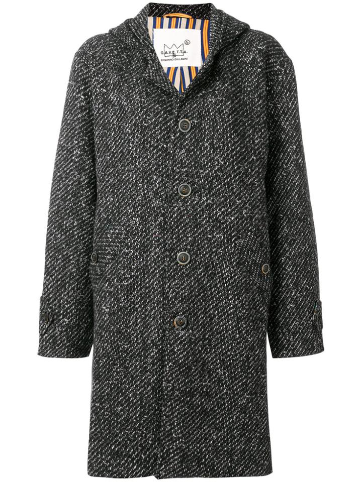 Ermanno Gallamini Oversized Long Sleeved Coat - Grey