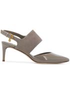 Tory Burch Ashton Sandals - Grey