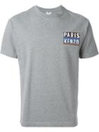 Kenzo Travel Tag T-shirt, Men's, Size: Xs, Grey, Cotton