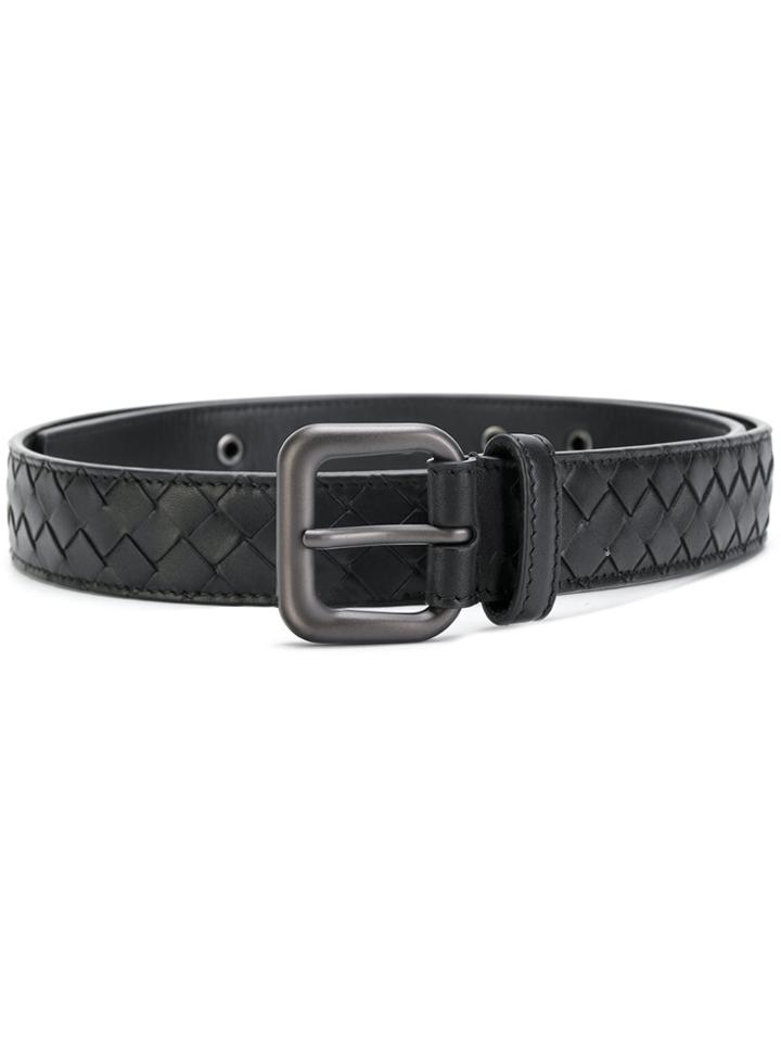 Bottega Veneta Braided Belt - Black
