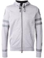 Hydrogen - Back Print Zip Hoodie - Men - Cotton - S, Grey, Cotton