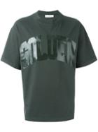 Golden Goose Deluxe Brand Logo Print T-shirt, Men's, Size: Large, Green, Cotton