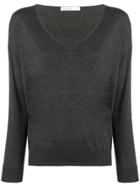 Gentry Portofino Knitted Sweatshirt - Grey