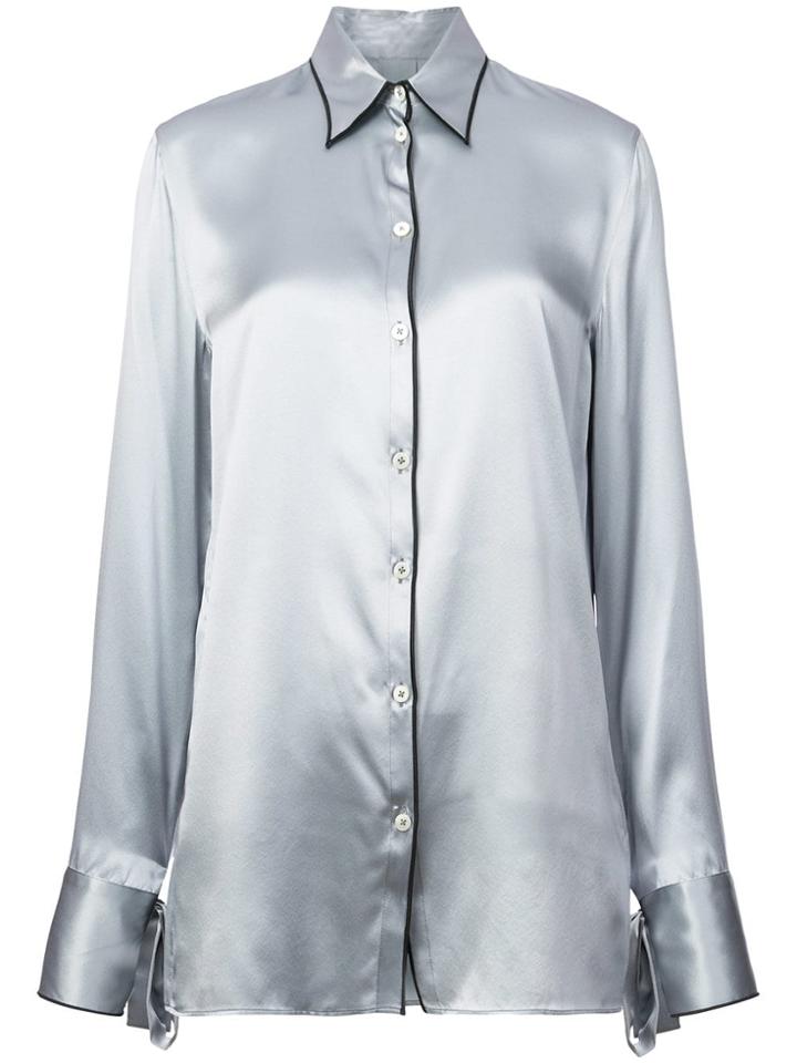Maison Margiela Button-up Shirt - Blue