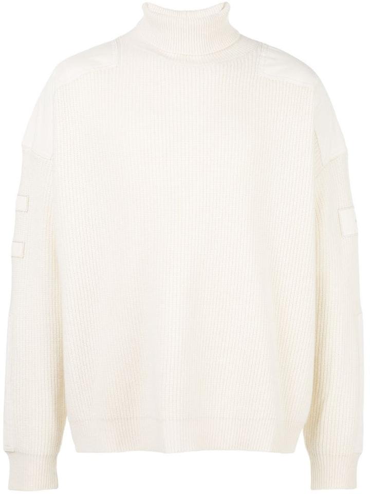 Amiri Oversized Multi-patch Jumper - White