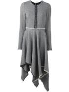 Marco Bologna Tweed Dress, Women's, Size: 42, Black, Polyamide/wool