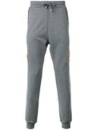 Tiger Print Track Pants - Men - Cotton - S, Grey, Cotton, Just Cavalli