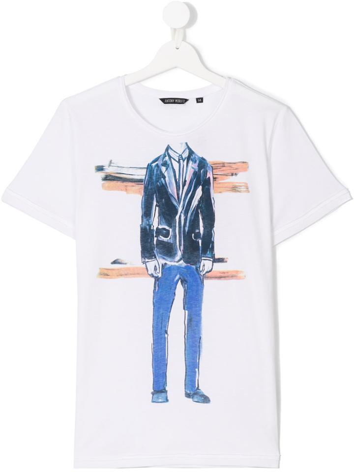 Antony Morato Catwalk Print T-shirt - White