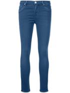 Hudson Mid-rise Skinny Jeans - Blue