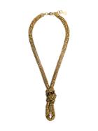 Silvia Gnecchi Knot Necklace - Metallic