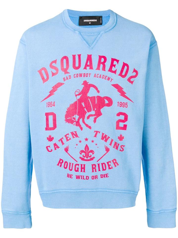 Dsquared2 Rough Rider Sweater - Blue