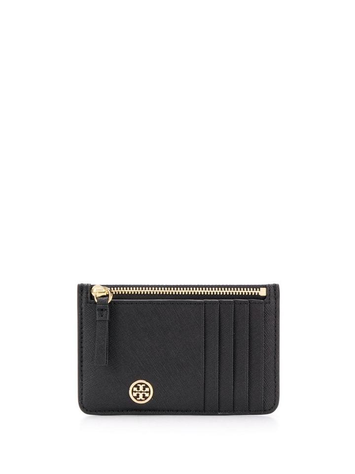 Tory Burch Robinson Slim Cardholder - Black