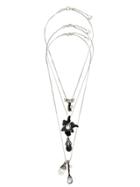 Camila Klein Embellished 3 Necklaces Set - Metallic