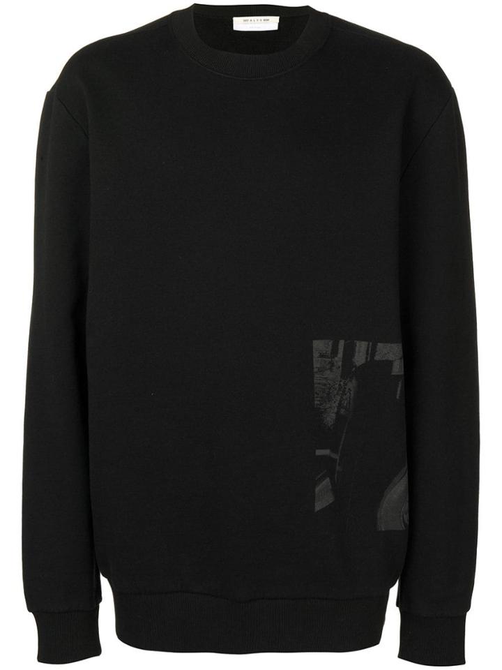 1017 Alyx 9sm Photo Sweatshirt - Black