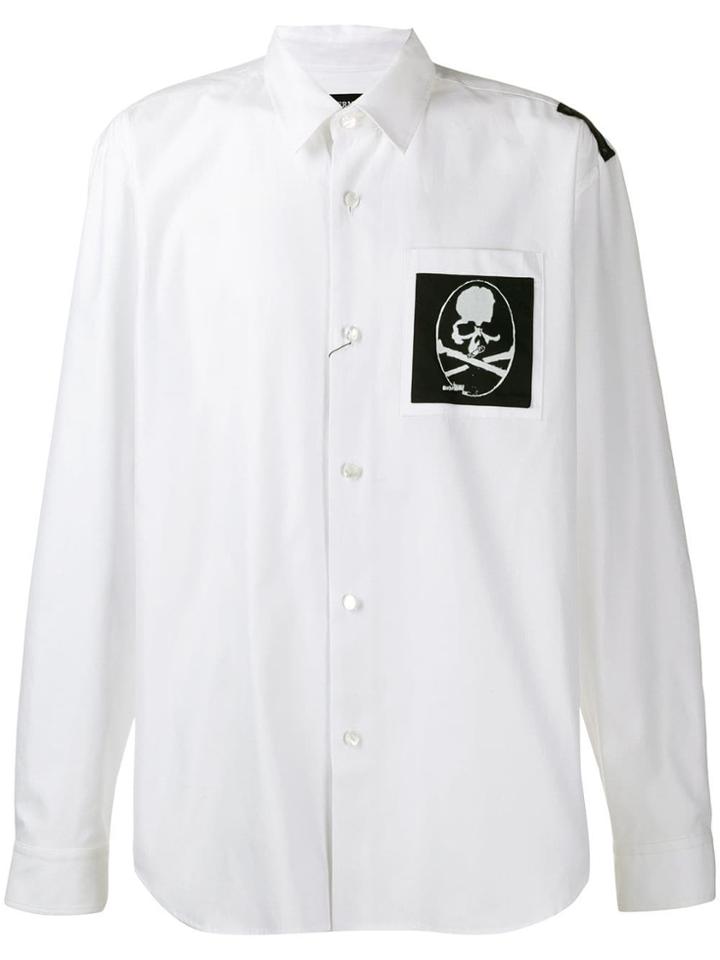 Mastermind World Pirate Print Shirt - White