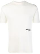 Oamc Waffle Logo T-shirt - White