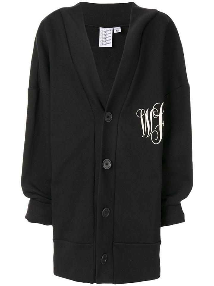Vaquera Oversized Cardigan - Black