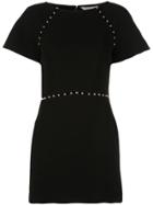 Rachel Zoe Fitted Cut Out Dress - Black