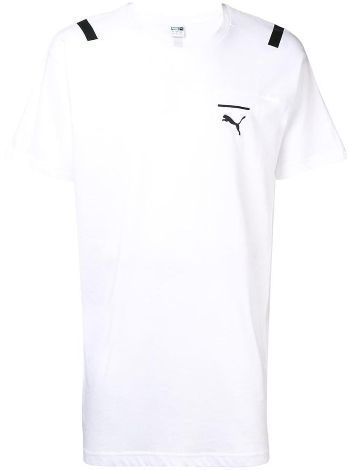 Puma Oversized Logo T-shirt - White
