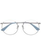 Marni Eyewear Round Shaped Glasses - Silver