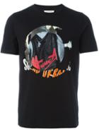 Maison Margiela Abstract Print T-shirt, Men's, Size: 52, Black, Cotton