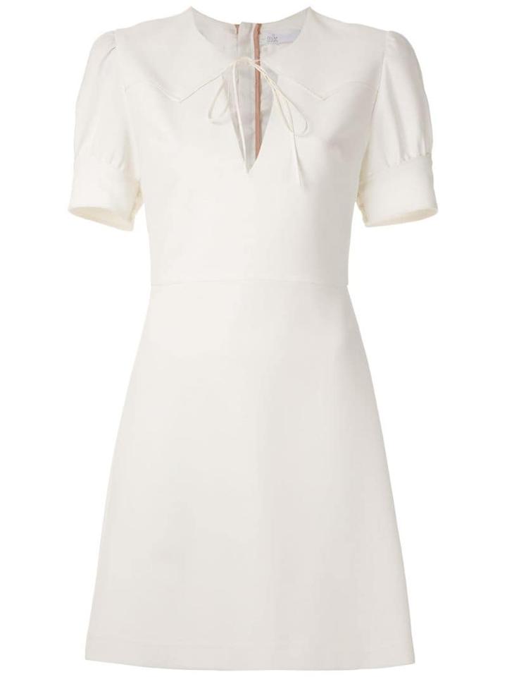 Nk New Sonora Crepe Dress - White