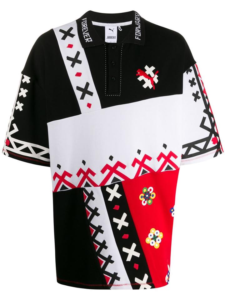 Puma X Jahnkoy Forever Polo Shirt - Black
