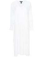 Smythe Long Side-slit Top - White