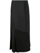 Yohji Yamamoto Pre-owned 1990's Panelled Midi Skirt - Black