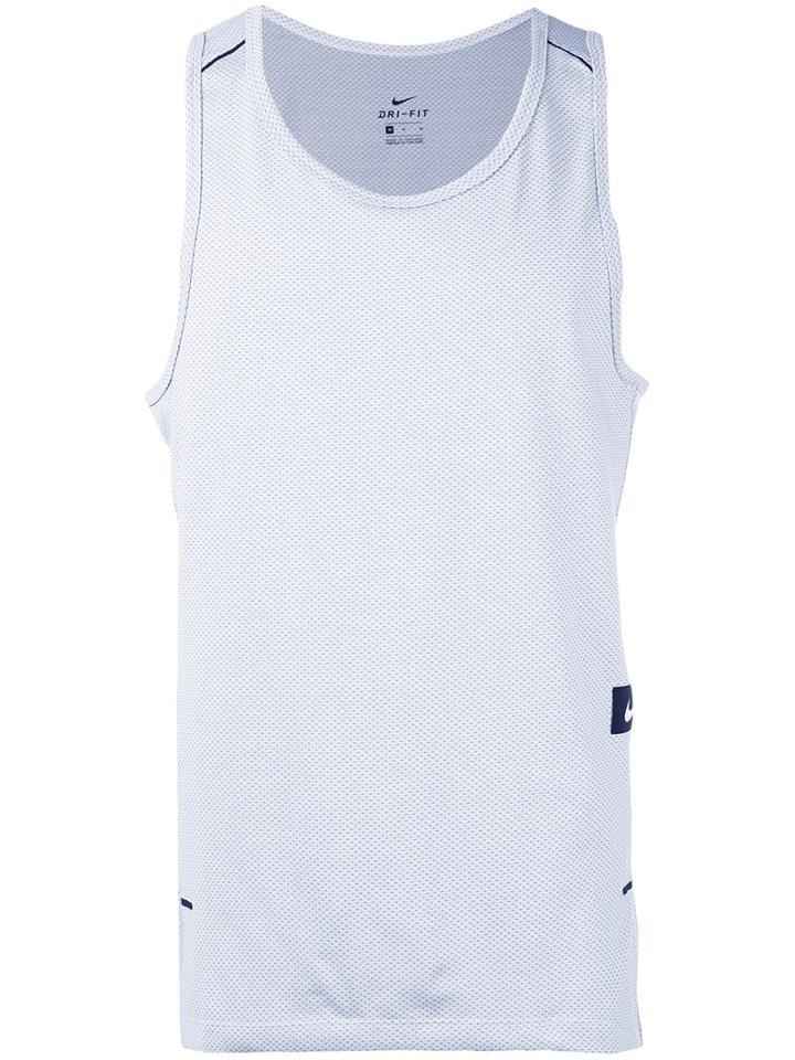 Nike - Dry Knit Hyperelite Tank Top - Men - Polyester/spandex/elastane - Xl, Grey, Polyester/spandex/elastane