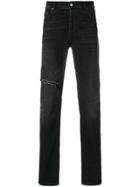 Balenciaga Distressed Skinny Jeans - Black