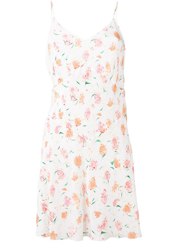 Lemaire - Floral Print Dress - Women - Silk - 38, Silk