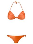Adriana Degreas Triangle Bikini Set - Yellow & Orange