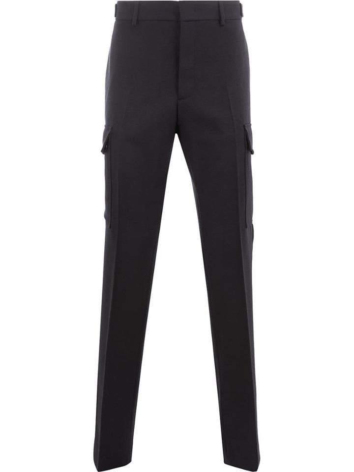 Stella Mccartney Fitted Cargo Trousers - Blue
