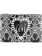 Givenchy Power Of Love Printed Clutch, Adult Unisex, Black