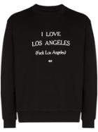 424 I Love La Sweatshirt - Black