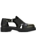 Mcq Alexander Mcqueen Studded Open Monk Shoes