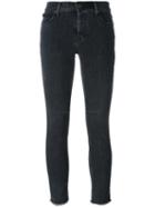 Rta Cropped Skinny Jeans, Women's, Size: 26, Black, Cotton/polyurethane