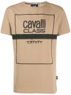 Cavalli Class Printed T-shirt - Neutrals