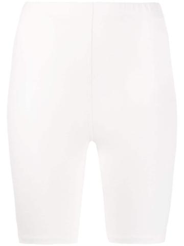 Styland Biker Shorts - White