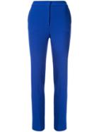 Oscar De La Renta Skinny Trousers - Blue