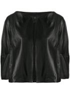 Federica Tosi Cropped Jacket - Black