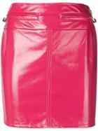 Elisabetta Franchi Short Fitted Skirt - Pink & Purple