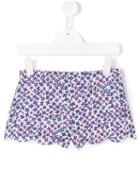Il Gufo - Floral Print Shorts - Kids - Cotton/spandex/elastane - 10 Yrs, White